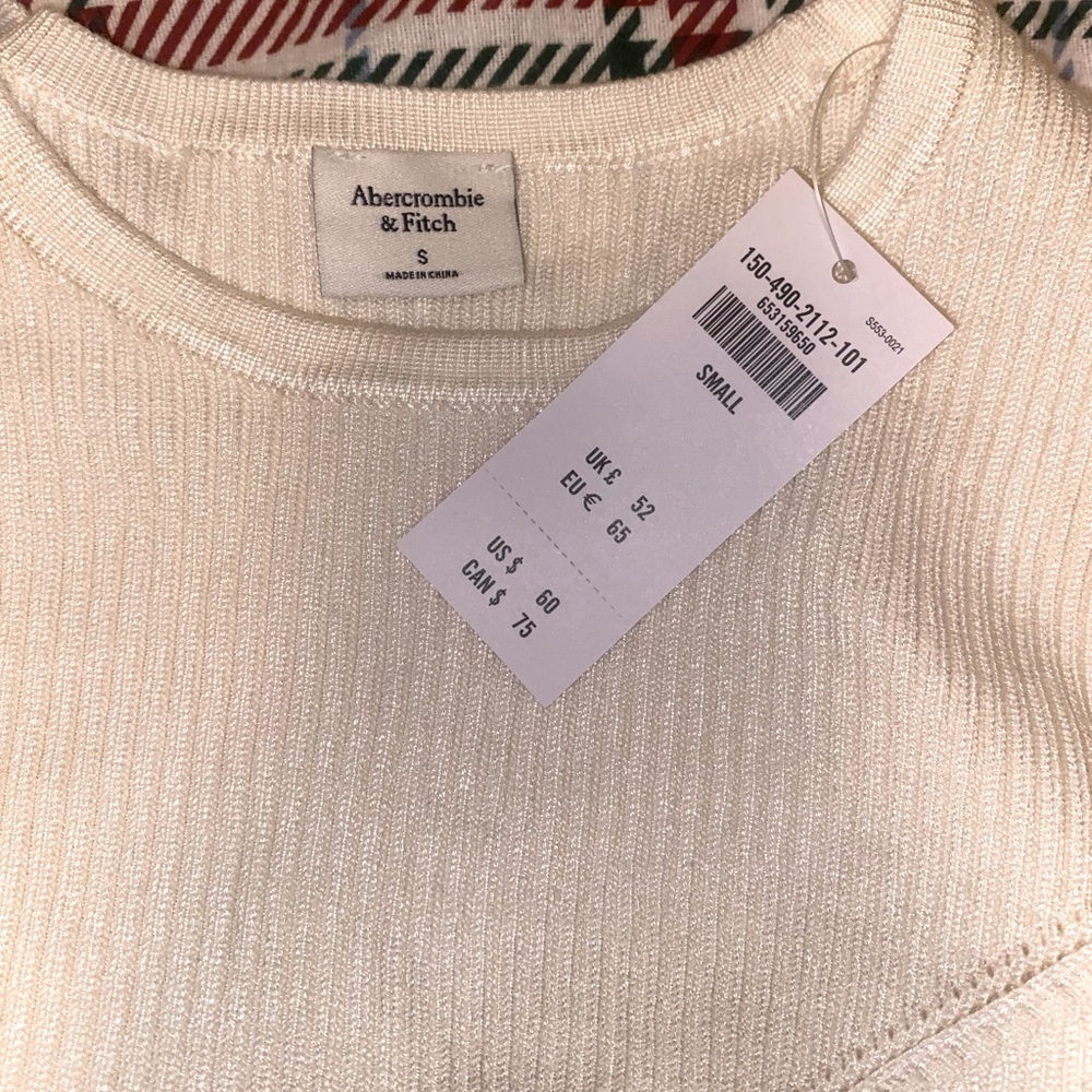 Abercrombie corset ribbed sweater - Picture 2 of 3
